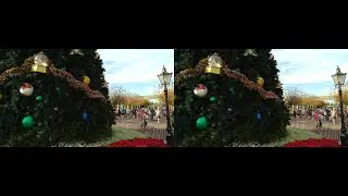 Merry Christmas from EPCOT | 3D | Disney World