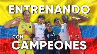Selección Colombia de BALONMANO PLAYA | Entrenando con campeones