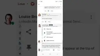 Закрепите комментарии к своей публикации в LinkedIn
