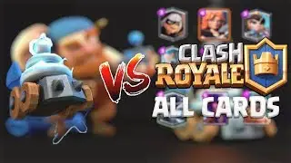 Zappies vs All Cards in Clash Royale || Gameplay