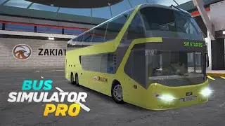 Bus Simulator Pro - Neoplan Skyliner Bus Gameplay