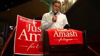 Watch Justin Amash attack Brian Ellis: 'You owe my family and this community an apology'