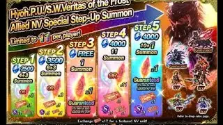 FFBE | Step-Up Pulls for Hyoh & Frosty with Unit Review!