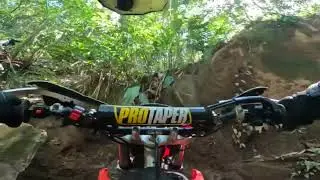 trilha com crf250f e Ktm