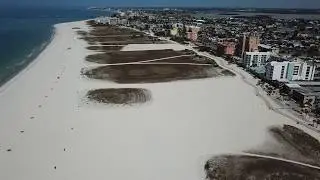 Coronavirus Empties Florida Beaches, Drone Video