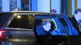 Les Macron arrivent au domicile de Jacques Chirac | AFP Images