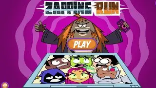 Teen Titans Go! - ZAPPING RUN [Cartoon Network Games]