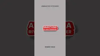 Creative Motion Sticker Animation in After Effects  Nomad Vikas #nomadvikas #adobeaftereffects