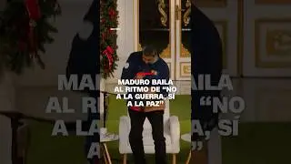 Maduro baila al ritmo de &ldquo;No a la guerra, s&iacute; a la paz&rdquo;