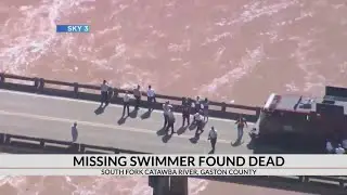 N.C. teen who went missing while swimming in river found dead below dam
