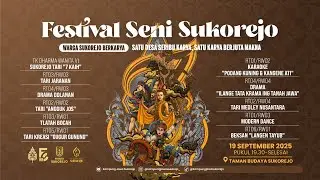 LIVE! 🔴 Festival Seni Sukorejo 7 | Hari Kedua – Seni & Budaya Desa Sukorejo