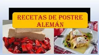 Recetas faciles de postre t&iacute;pico alem&aacute;n