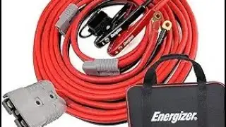 Booster Battery Cables with Permanent Installation kit
