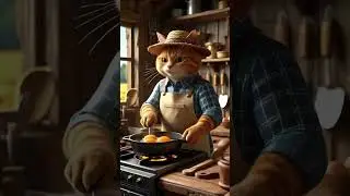 Cat&rsquo;s Farmer  Adventure! #ai  #farmer  #cat  #shorts