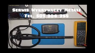 Naprawa wykrywacz metalu ARMAND MONETA, Repair of metal detector ARMAND MONETA, Reparatur des Metall