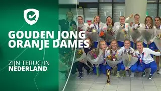 Gouden Jong Oranje Dames terug in Nederland ✈️🥇 | Tijd voor sushi en gourmetten