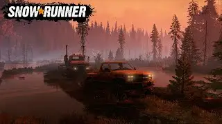 SnowRunner | Mission: Drowned Highway Truck / Walkthrough