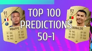 FIFA 22 TOP 100 RATINGS FT. MESSI, RONALDO & MBAPPE! 50-1
