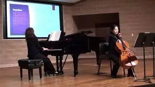 Moses Hogan Deep River for cello and piano