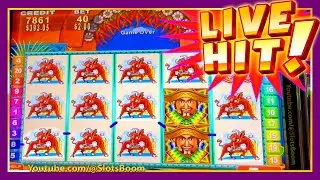 BIG HIT!!! & BONUS JUMPIN' JALAPENOS 5c KONAMI SLOTS at Yaamava Casino - Free Games & Live Play