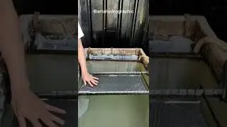 proses celup karbon water transfer printing