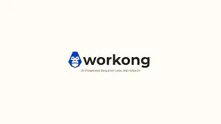 What Is Workong ? | AI Powered Resume Less Job Search
