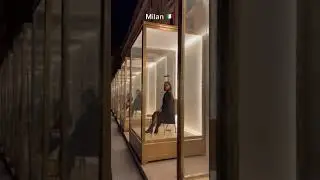 Milan's Living Window Displays