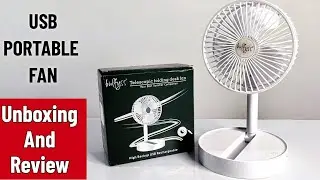 USB Portable Fan Unboxing and Review ||