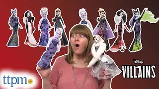 DISNEY VILLAINS! Sinister Styles, Style Series, and Black and Brights Collection Dolls Review!
