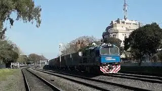 CRRC CDD5A1 9412 con 14 Portacontenedores por Devoto !! 24-08-2020