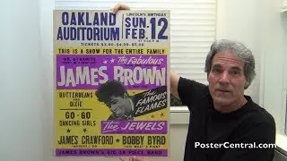 James Brown Concert Window Cards 1967 from Globe Poster (3)