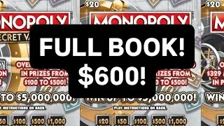 🔴 LIVE $600 In Monopoly Secret Vault Scratch Offs&hellip; Unlocking the Vault!