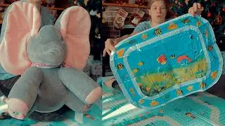 Peek-a-boo Плюшевый слон Peekaboo. Baby Code Развивающий водный коврик. Посылки с Aliexpress. VLOG: