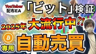 【FX 自動売買 】次こそは勝てるBTC 自動売買？ EAビットを検証しました