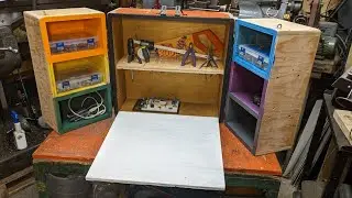 #CraftingTable - small #Tool storage and portable workshop