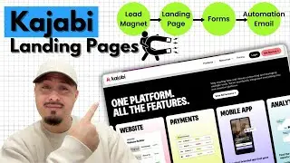 How To Create A Landing Page For A Lead Magnet on Kajabi | Full Walkthrough