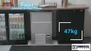 Elevate Your Beverage Service with the Polar 50kg Commercial Ice Machine | KW Commercial Kitchen