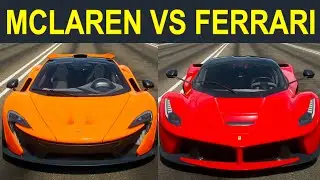 Forza Horizon 4: Ultimate Hypercar Drag Race! l Ferrari LaFerrari vs. McLaren P1