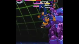 MvC2: Psylocke - Flying Screen NJ Infinite vs Sentinel (2 variations) .:11.19.22:.