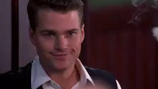 The Bachelor 1999 Jimmy talks with his friends about his next move scene