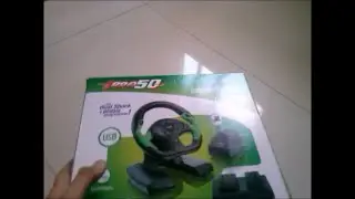 Unbox e Gameplay - Volante Pro 50  Xbox 360