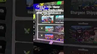 This Is How Many Super Sea Snails I Hot After The Splatoon 3 Splatfest