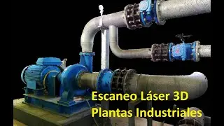 Servicios de Escaneo láser 3D para plantas industriales – España