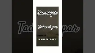Lakhota Lake &ndash; A Peaceful Escape in Jamnagar | Explore Jamnagar #shorts #jmn #thetravellerharry