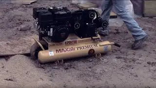 MaxAir TT90G MAP Wheelbarrow Air Compressor Overview