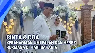 Momen Bahagia! Pernikahan Umi Falah & Herry Rukmana di Imah Asta Rancaekek Penuh Haru & Doa Restu