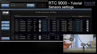 Test Controller RTC 9000 Sensor Setup Tutorial part 1