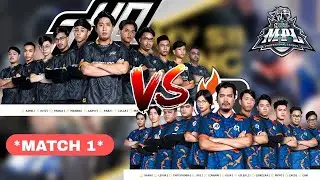 (MUST WATCH!) TEAM HAQ VS RSG SLATE MY - MATCH 1 | MPL MY SEASON 11 W1D3