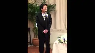 結婚式の乾杯挨拶