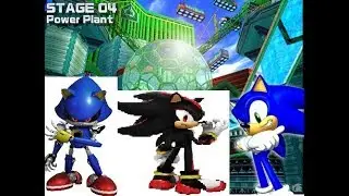 SADX Mods: Team Mode (multiple characters) +  Power Plant Zone
